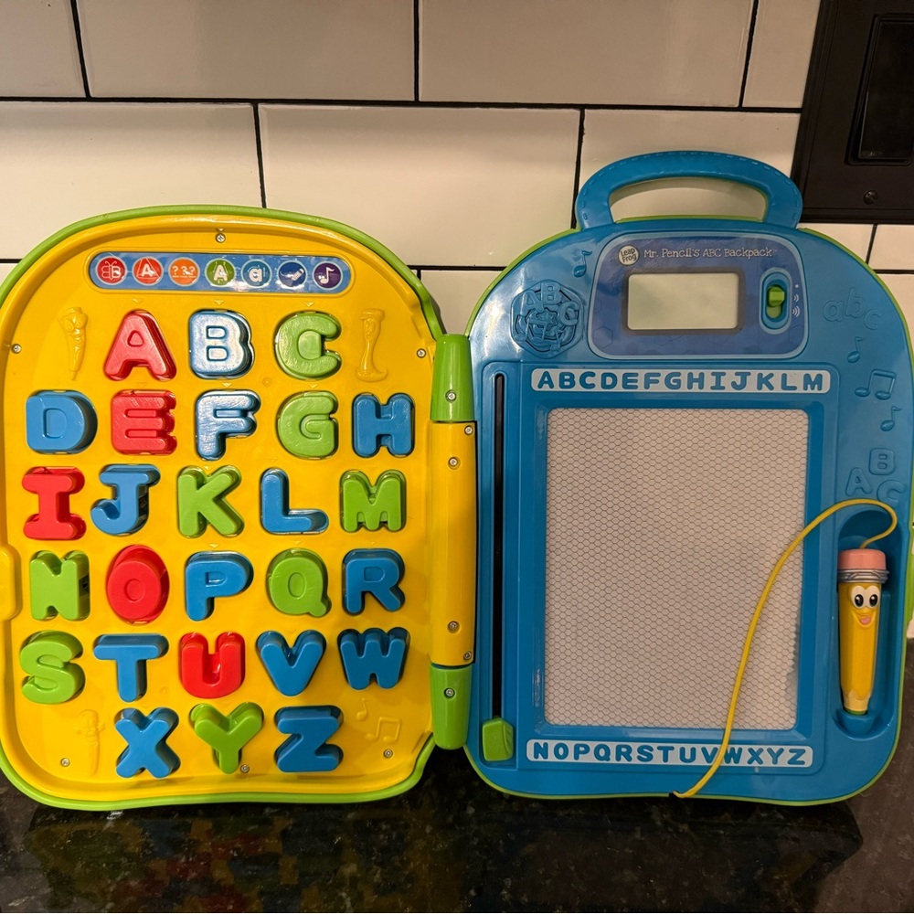 Leap Frog - Interactive Alphabet Learning Toy - Blue and Yellow